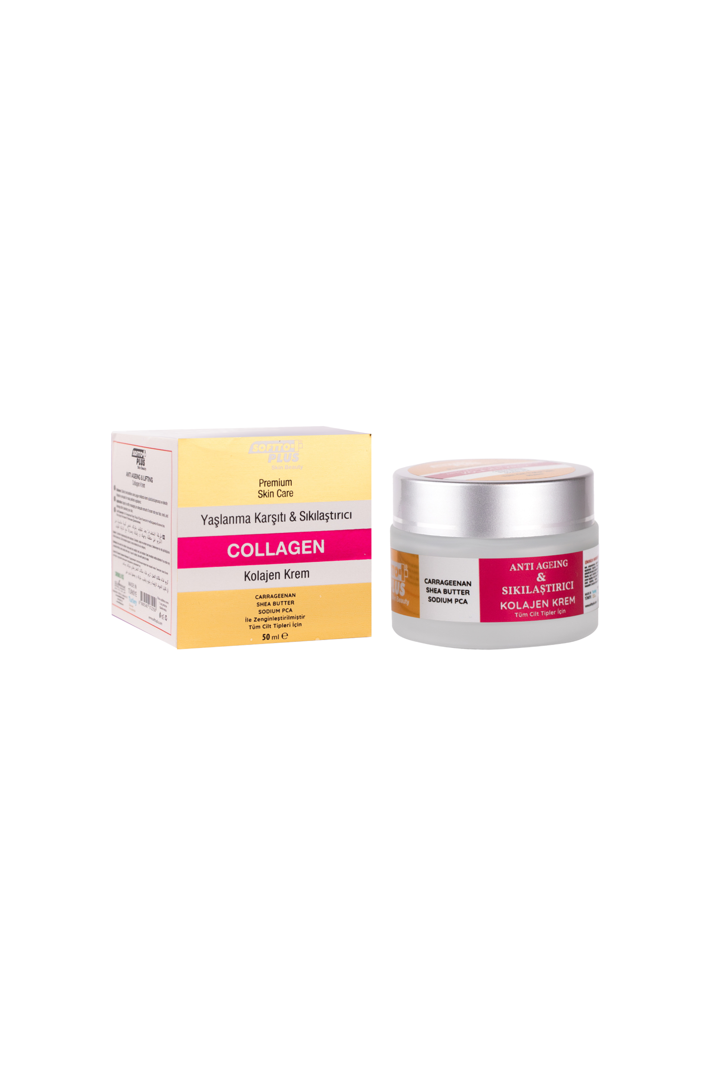 Cremă Anti-Aging și Fermitate Colagen - 50ml
