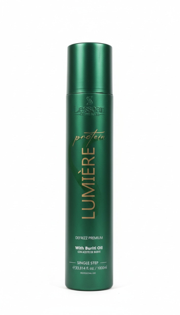 Tratament pentru intins parul blond si degradat LESSOAN LUMIERE 1000 ml