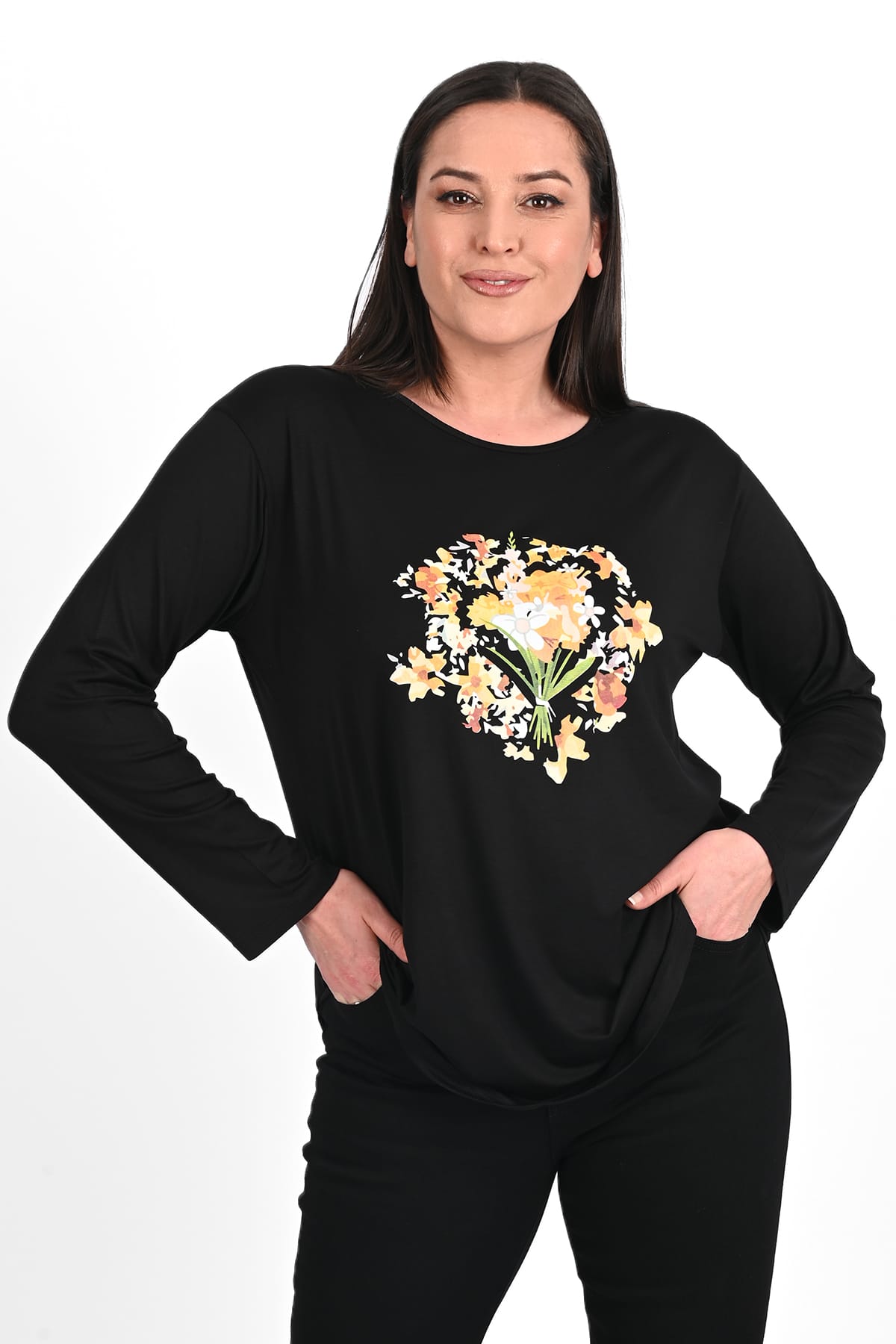 Bluza dama marimi mari Bouquet