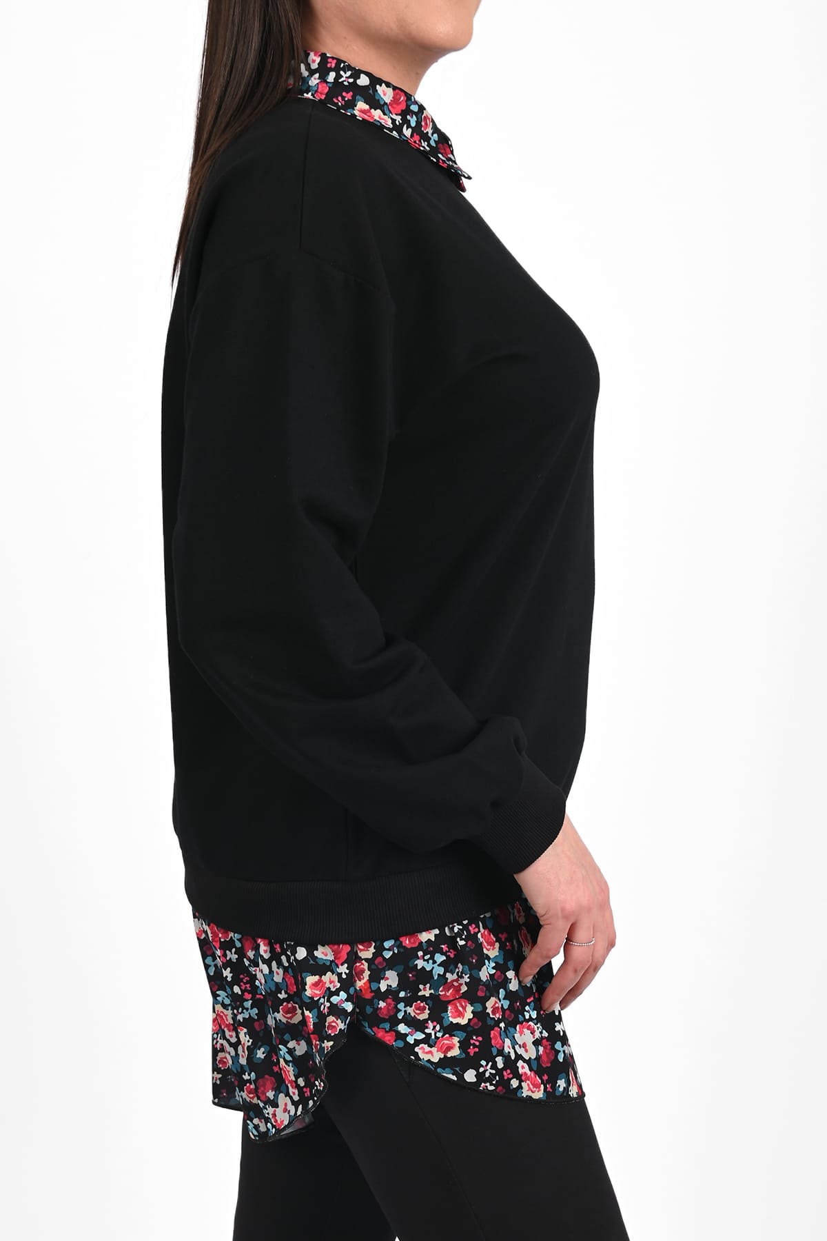 Bluza dama marimi mari cu flori