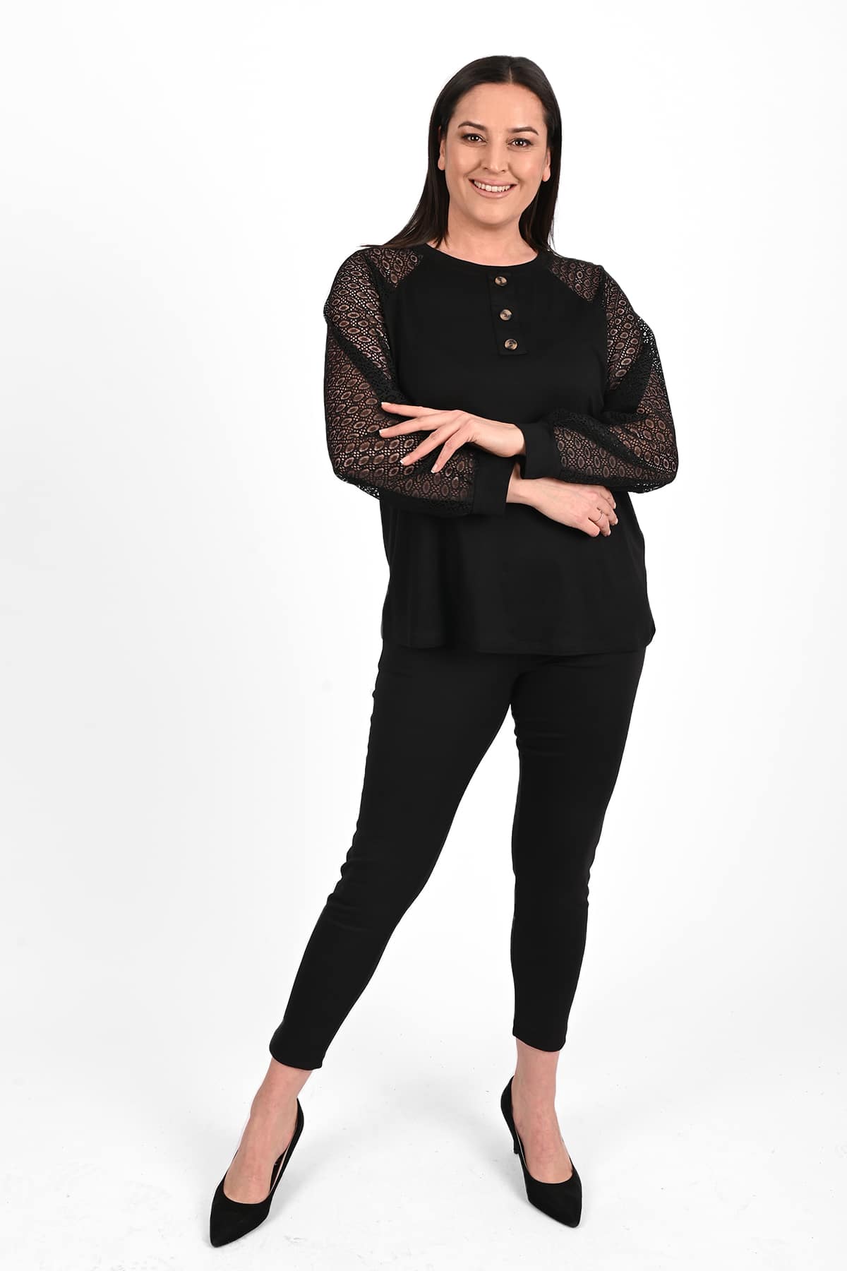 Bluza dama marimi mari nasturi