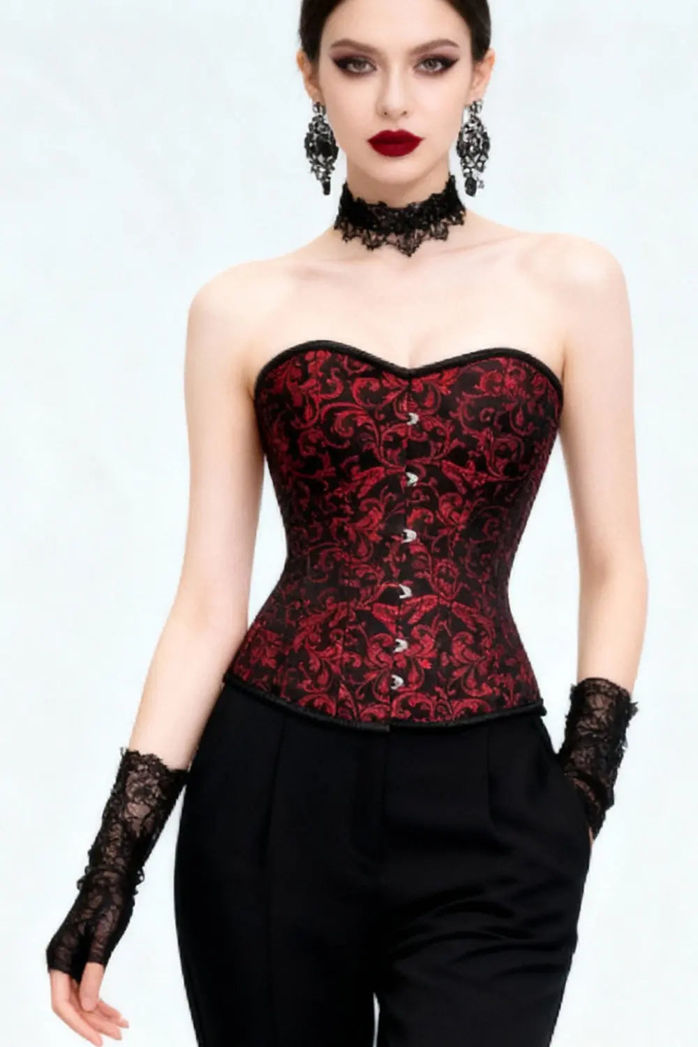 Corset Levonne Sweetheart Waist Trainer Overbust – Talie Definită și Eleganță Victoriană