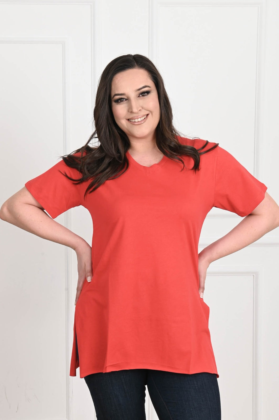 Tricou dama marimi mari in V