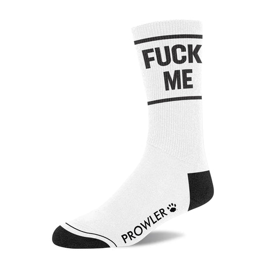 Șosete albe din bumbac Prowler Red Fuck Me