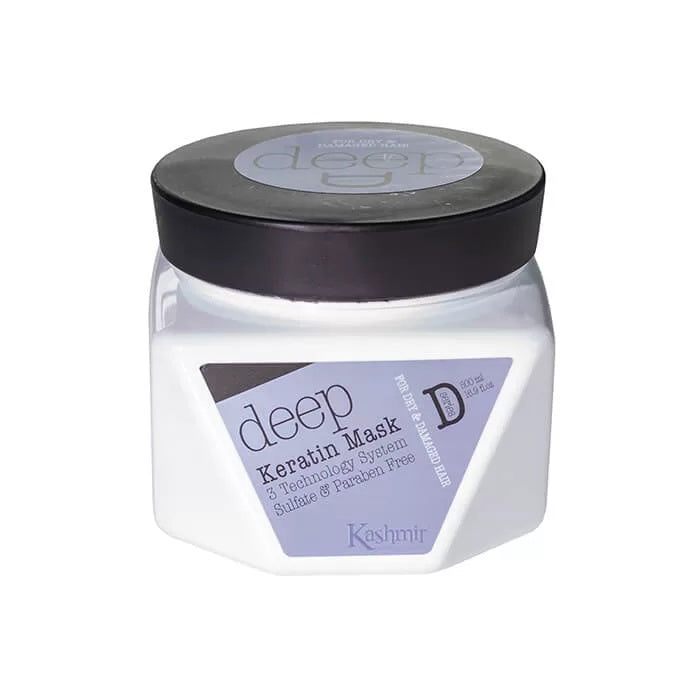Masca pentru Păr Deep Kashmir Keratine 500 ml – Hidratare și Reparare Intensivă