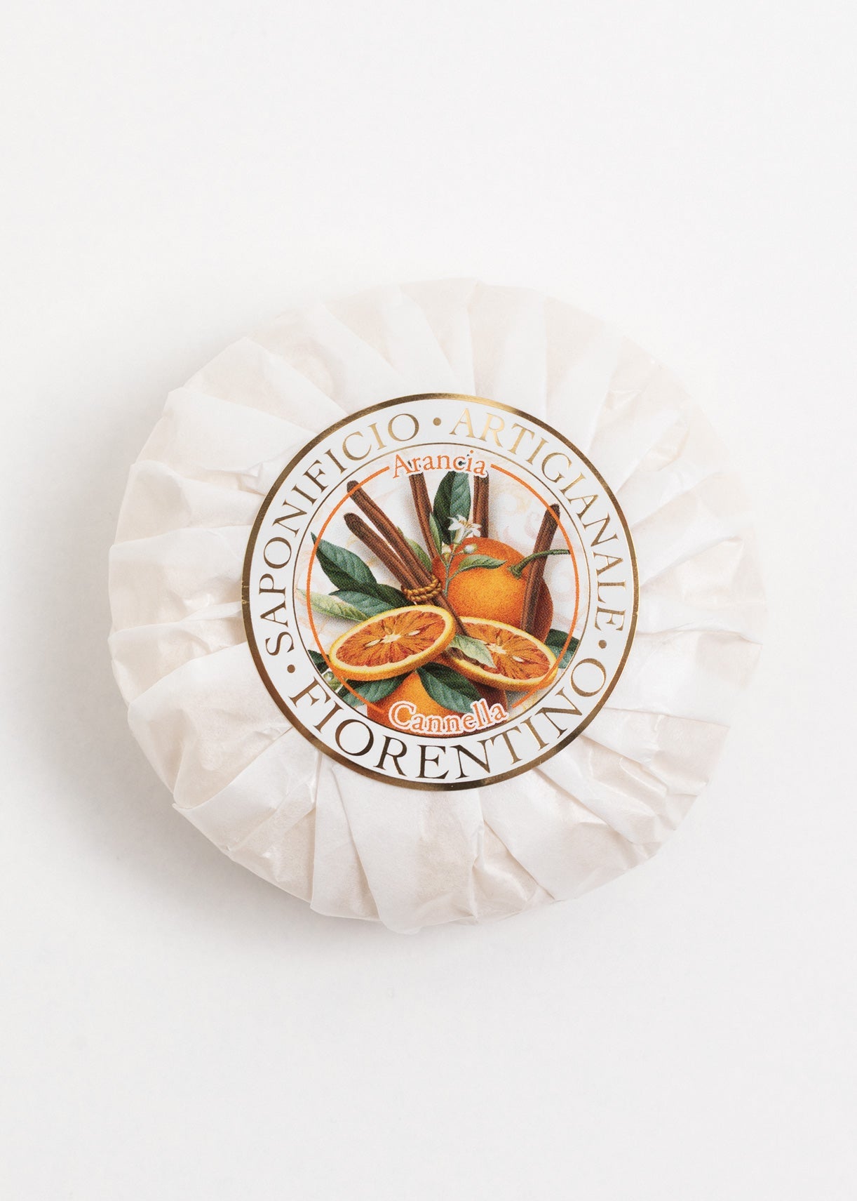 Săpun natural Fiorentino Portocală și Scorțișoară Handmade – săpun artizanal aromat, energizant și hidratant
