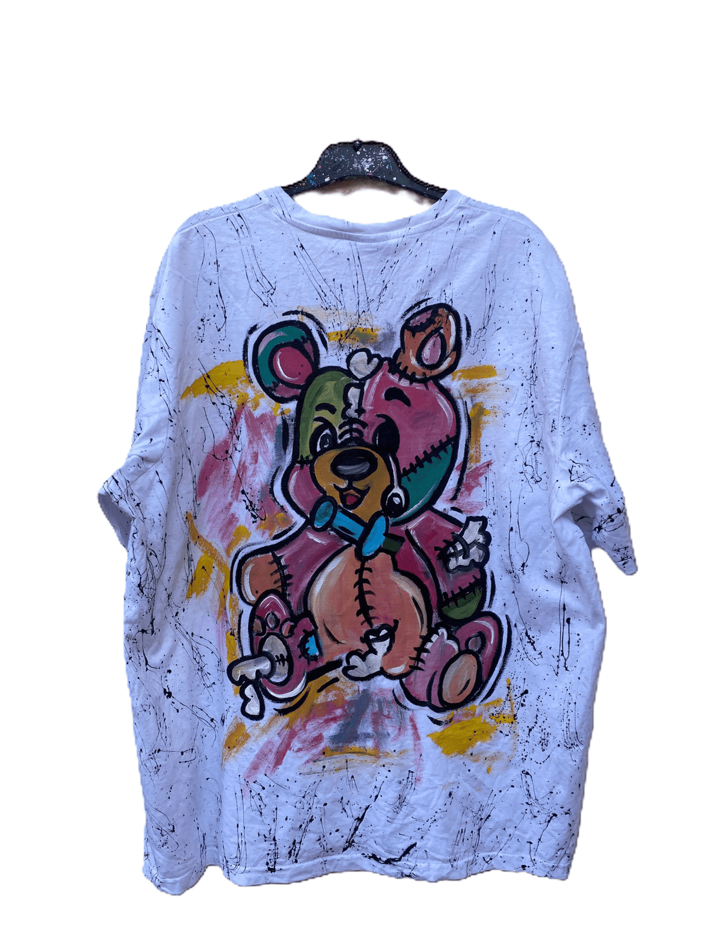 Teddy Bear tricou Handpainted